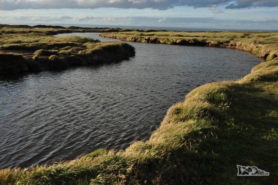 Riona costa da Terra do Fogo, no sul do Chile